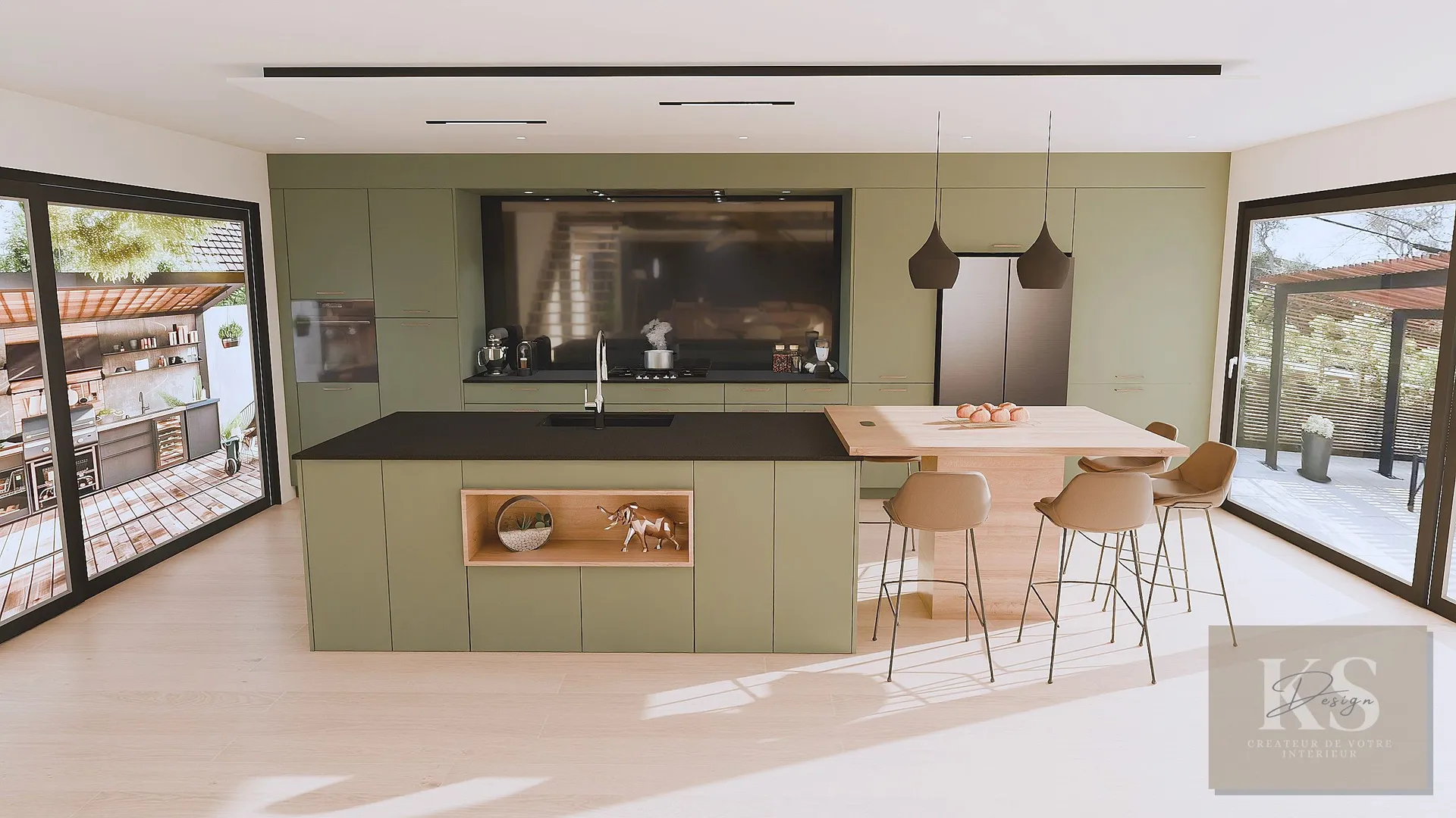Rénovation d'une maison à Ennezat
