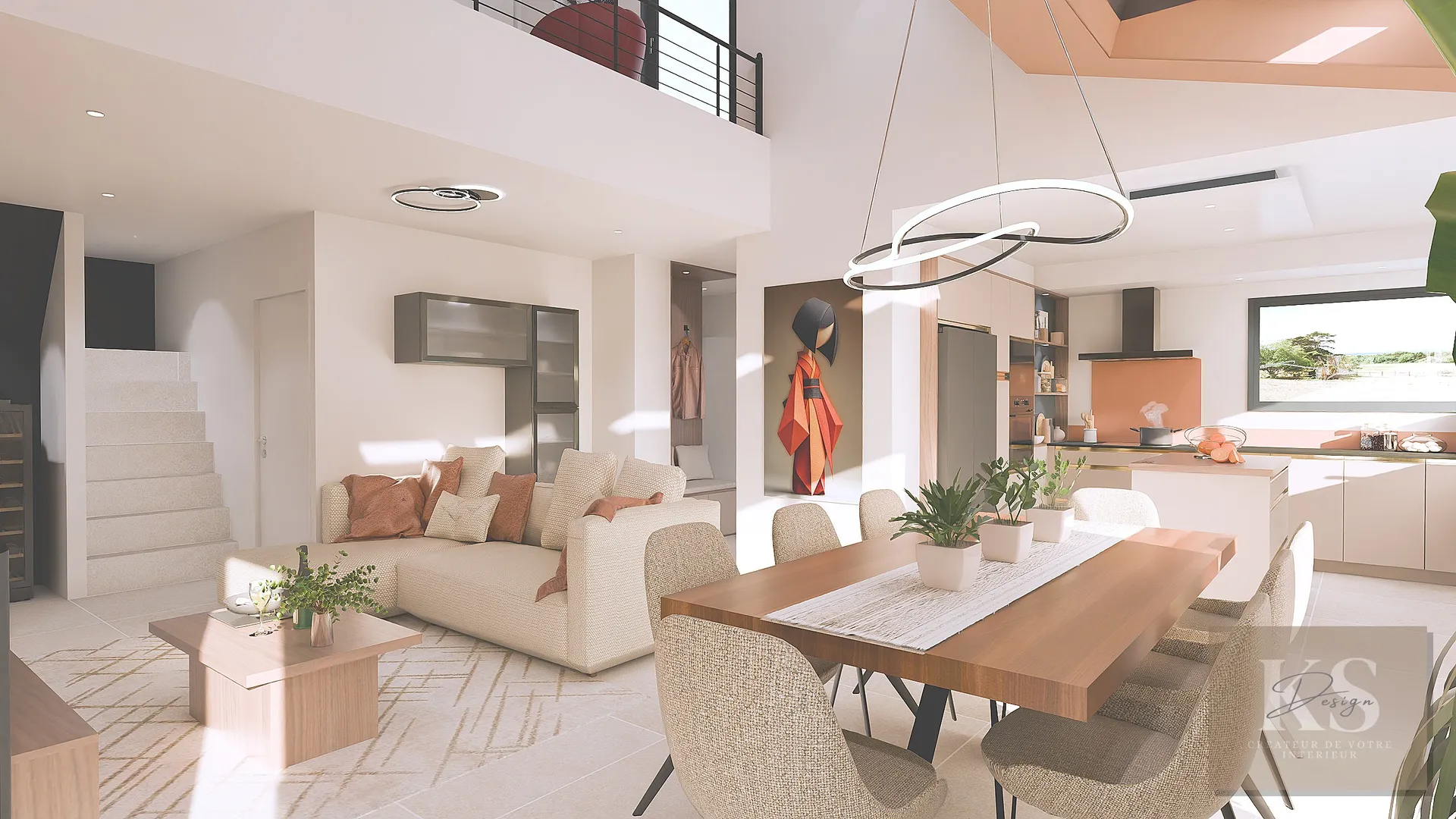 Maison contemporaine à Chanonat